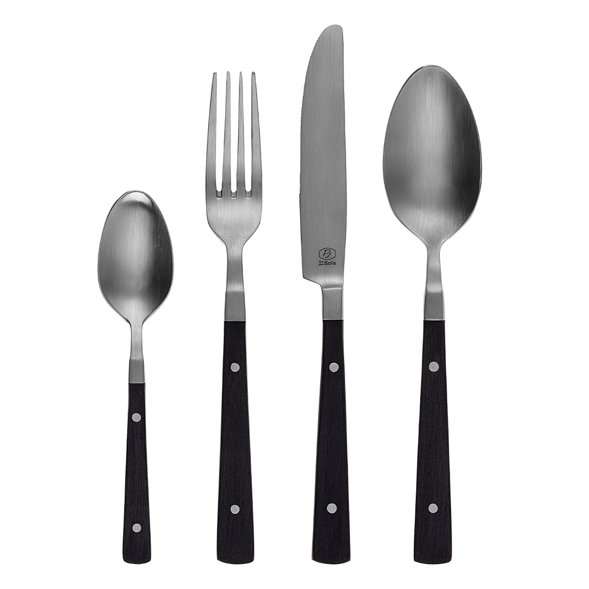 Set posate 30 pezzi – Image POM Black