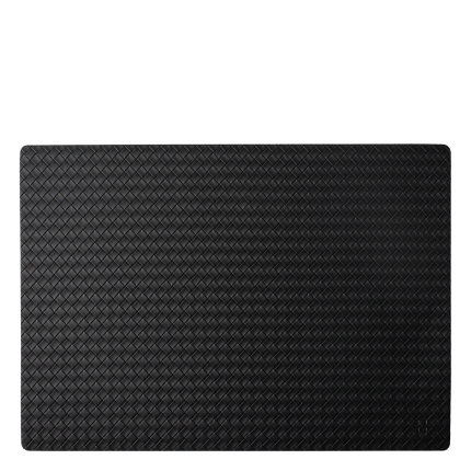 Tovaglietta Braid nera 45×32 cm | Elements Ambiente