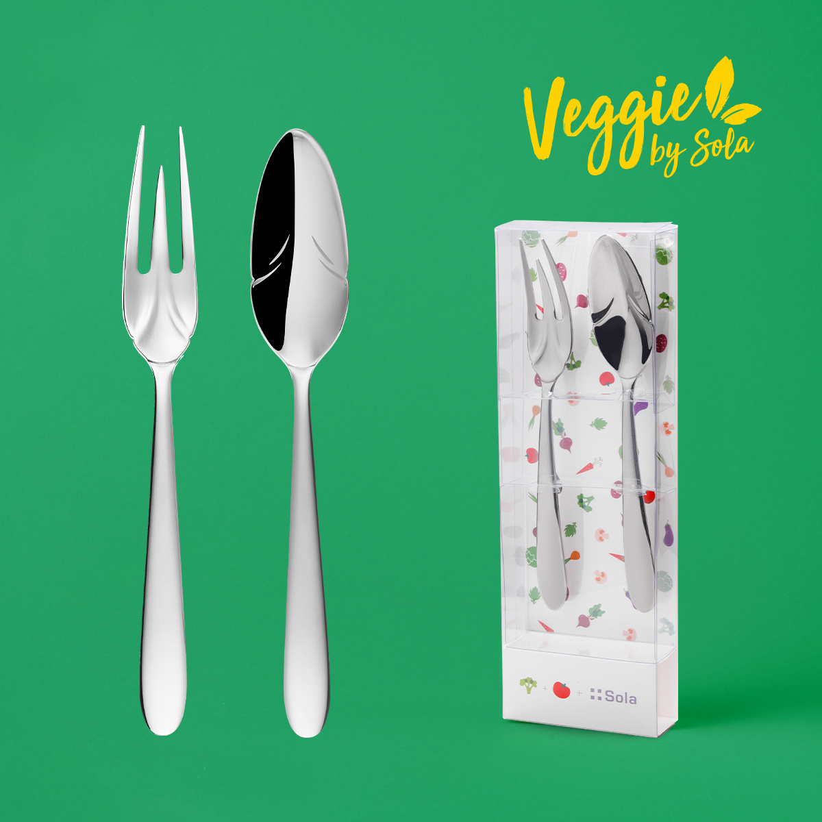 Veggie Set di posate 2 pezzi – Alpha