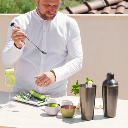Boston shaker 850 ml PVD nero opaco – Basic Bar