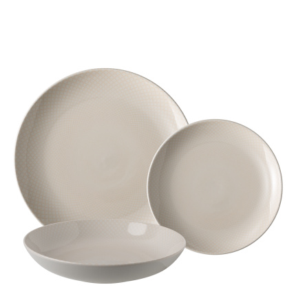 Set piatti 12 pezzi | Elements North Structure