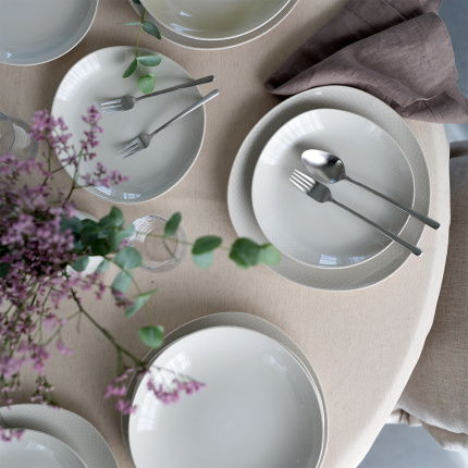 Set di piatti in ceramica 12 pezzi - Elements North Organic Structure