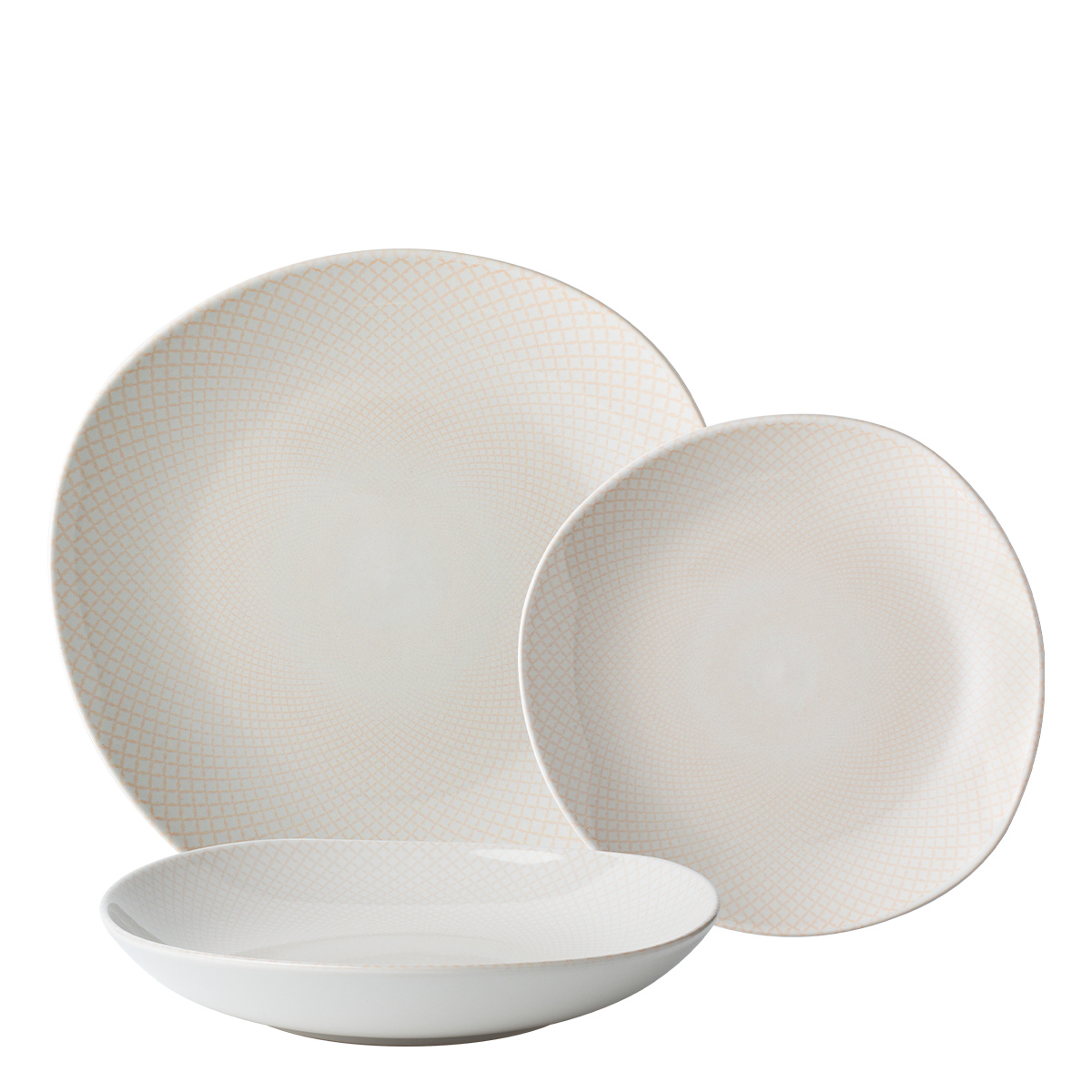 Set di piatti in ceramica 12 pezzi - Elements North Organic Structure