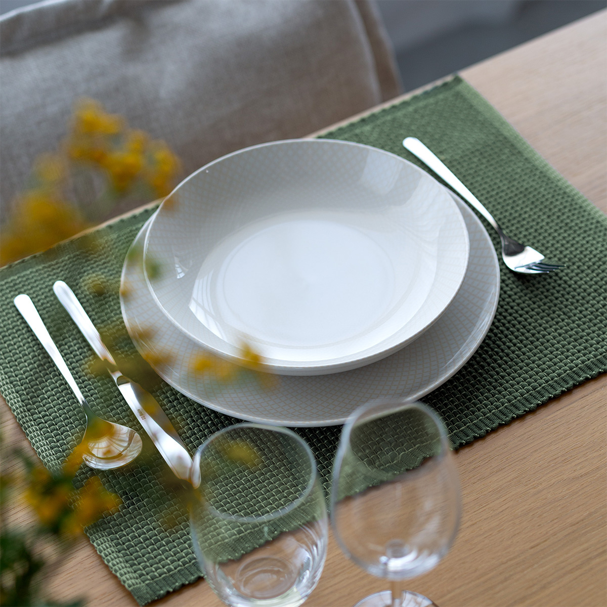 Set piatti 12 pezzi | Elements North Structure