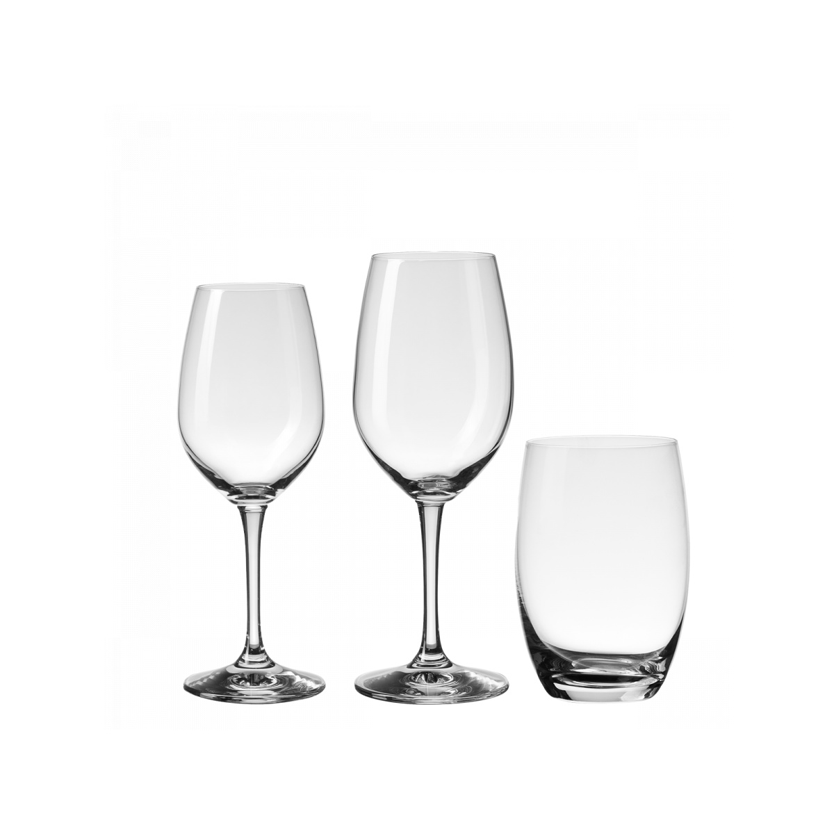 Set iniziale di bicchieri per la casa 12 pz - BASIC Glas Lunasol