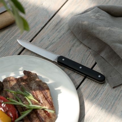 Coltello da bistecca nero | Bagotta