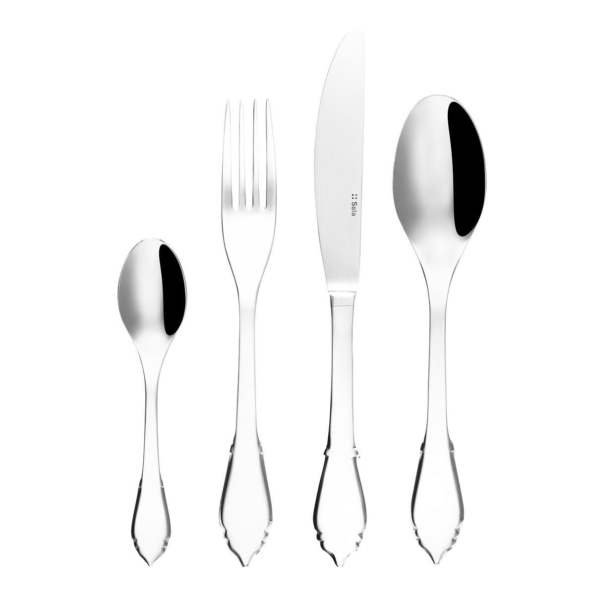 Set di posate argentate 24 pezzi | 7th Generation Duke