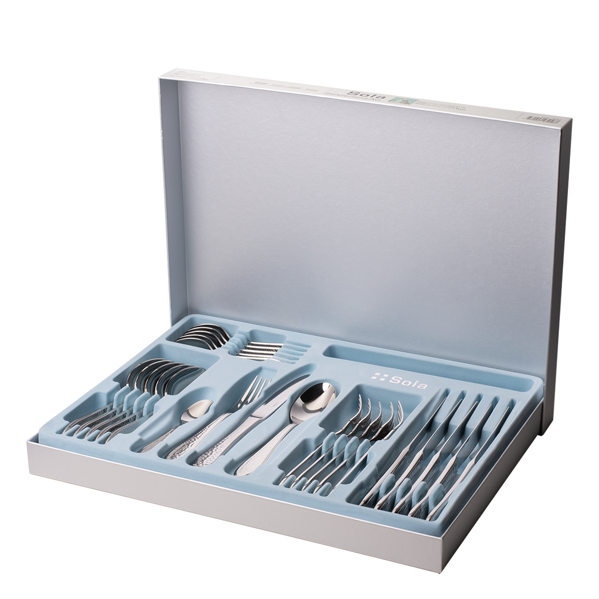 Set di posate con manico cavo 24 pezzi - Queen