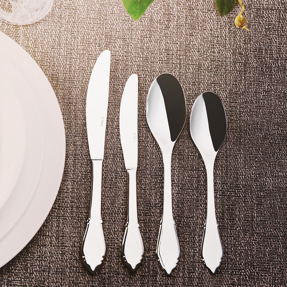 Set di posate argentate 24 pezzi | 7th Generation Duke