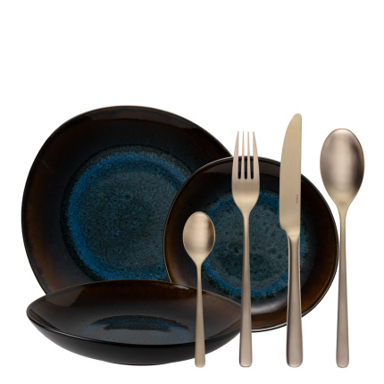 Set di stoviglie iniziale 28 pezzi | Elements Amber Eye