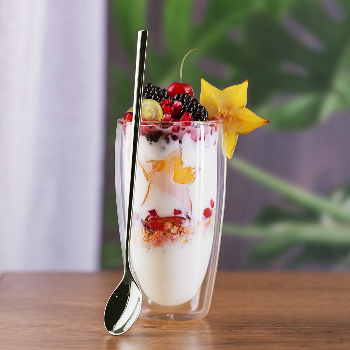 Bicchiere BASIC Glas Double Wall 330 ml - set da 4