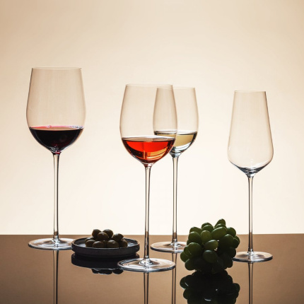 Calici da vino rosso 650 ml set 2 pz - FLOW Glas Platinum Line