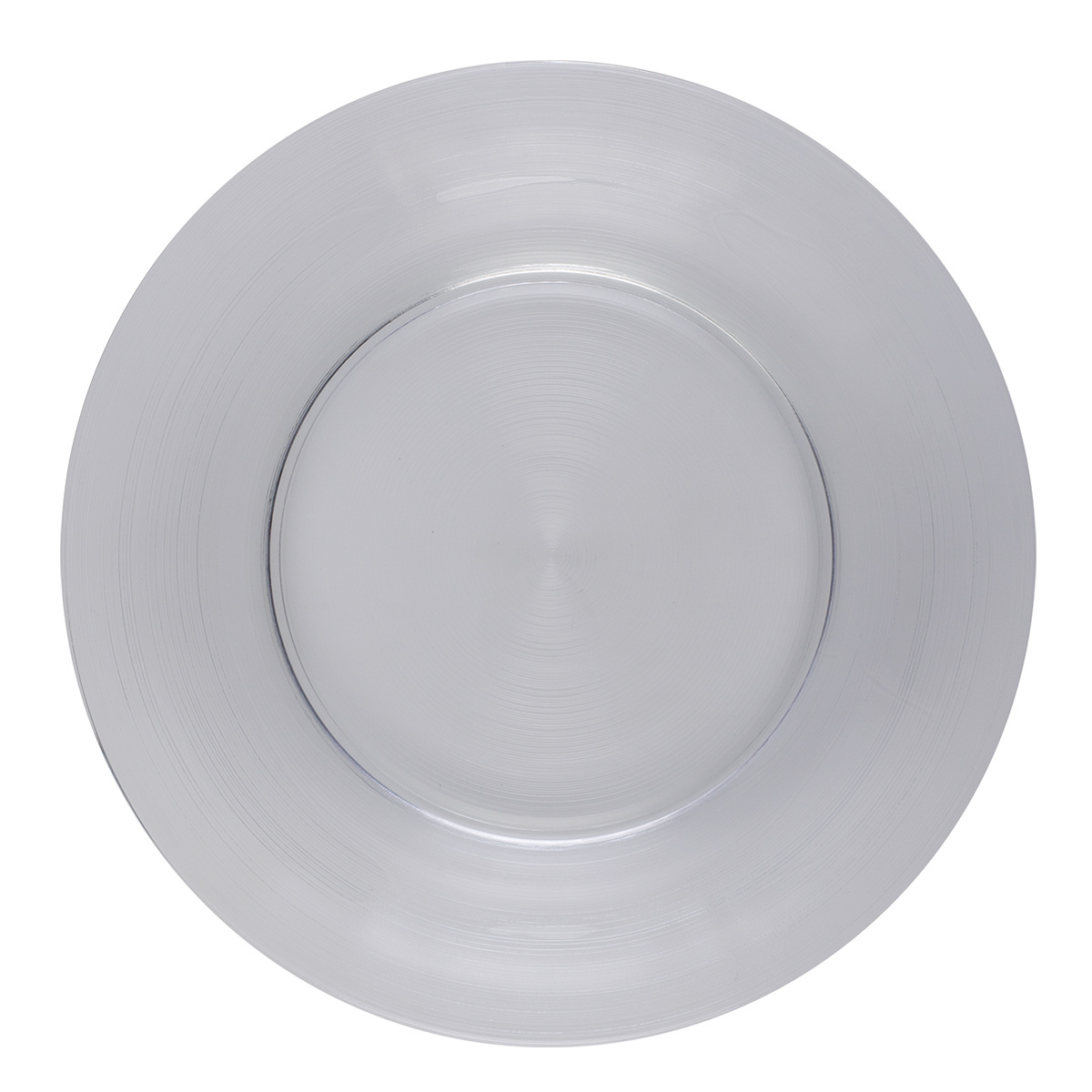 Piatto piano 27 cm set 4 pz - Basic Chic Glas