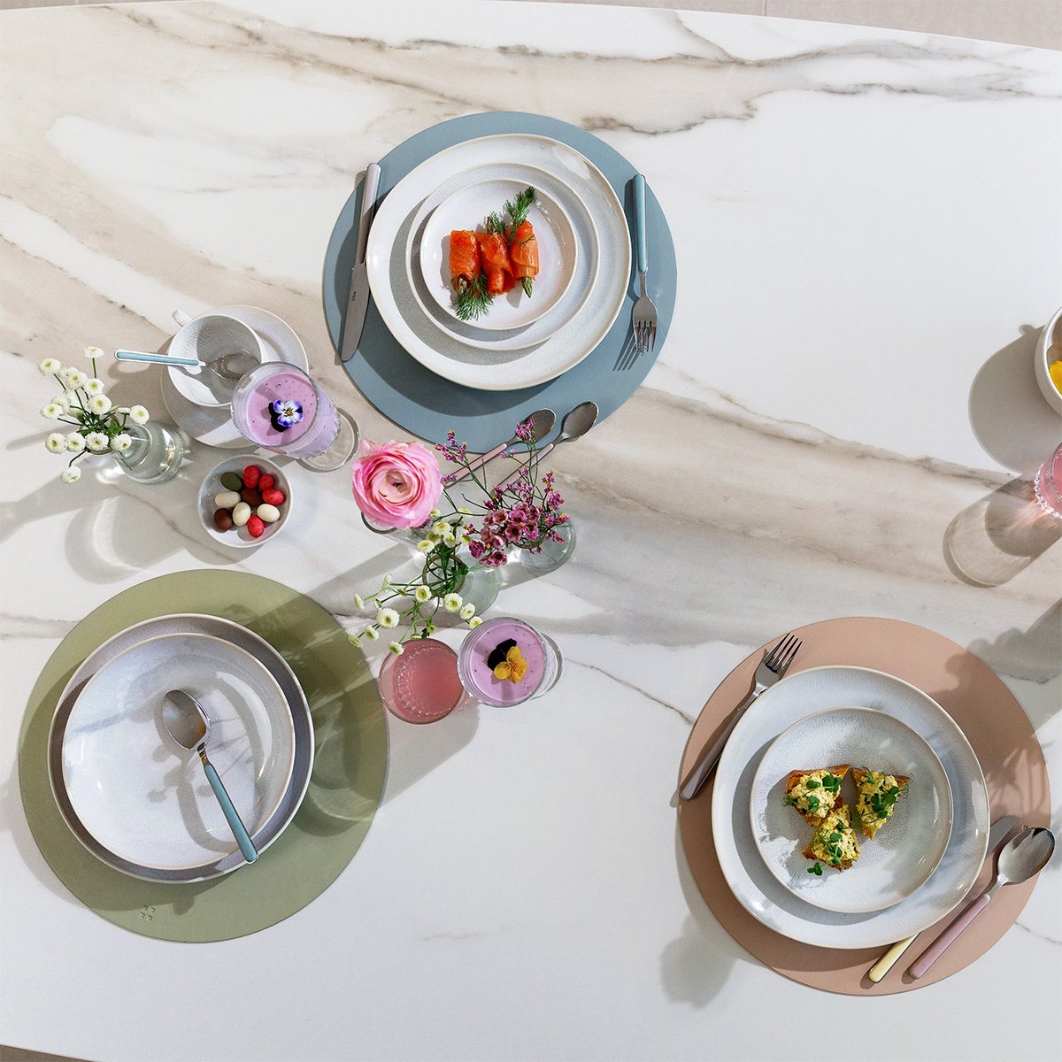 Set in ceramica 12 pezzi - Elements North