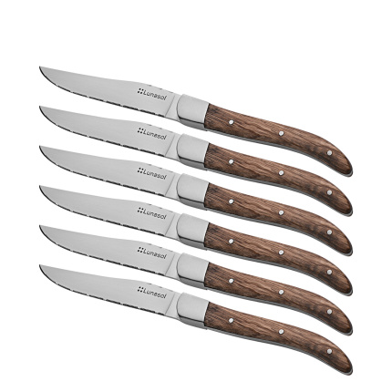 Coltelli da bistecca set 6 pezzi - Basic