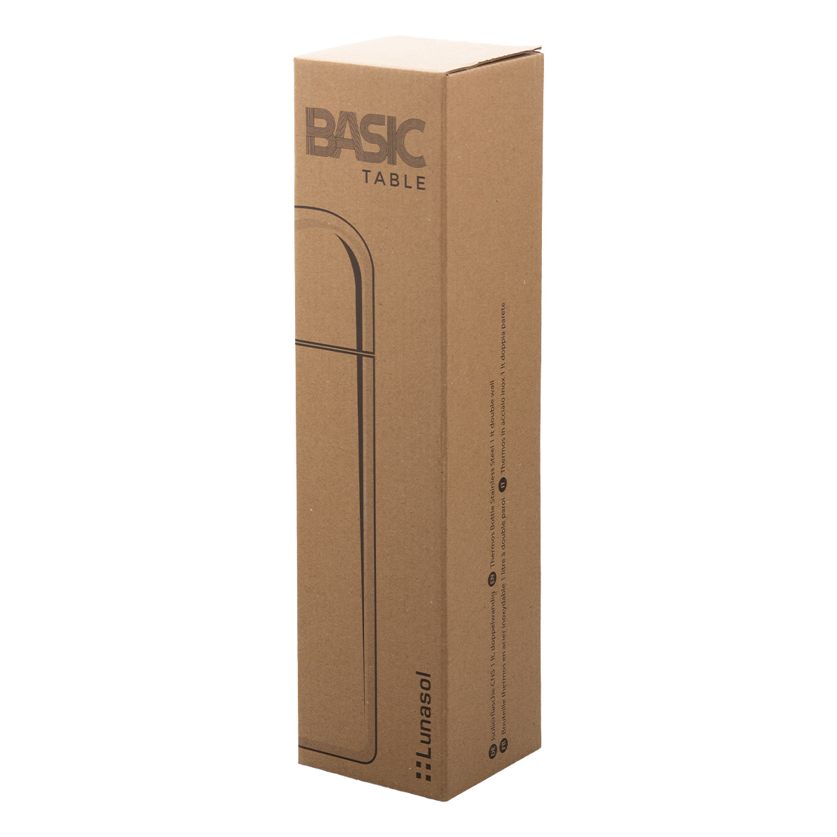 Borraccia termica in acciaio inox 1 l | Basic Table