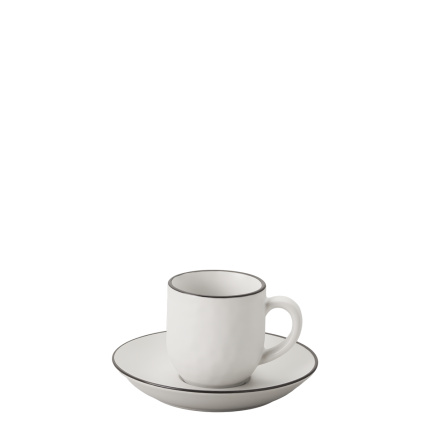 Set mokka 12 pezzi | Elements Yin & Yang white