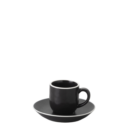 Set mokka 12 pezzi | Elements Yin & Yang black