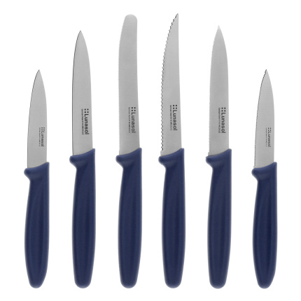 Set di 6 coltelli da cucina | Master Blue
