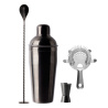 Set da cocktail PVD nero 4 pezzi — Basic Bar