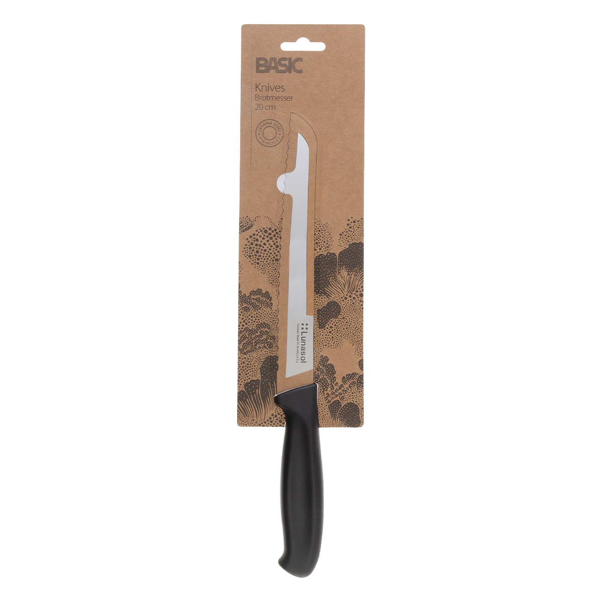 Coltello da pane 20 cm | Basic Lunasol