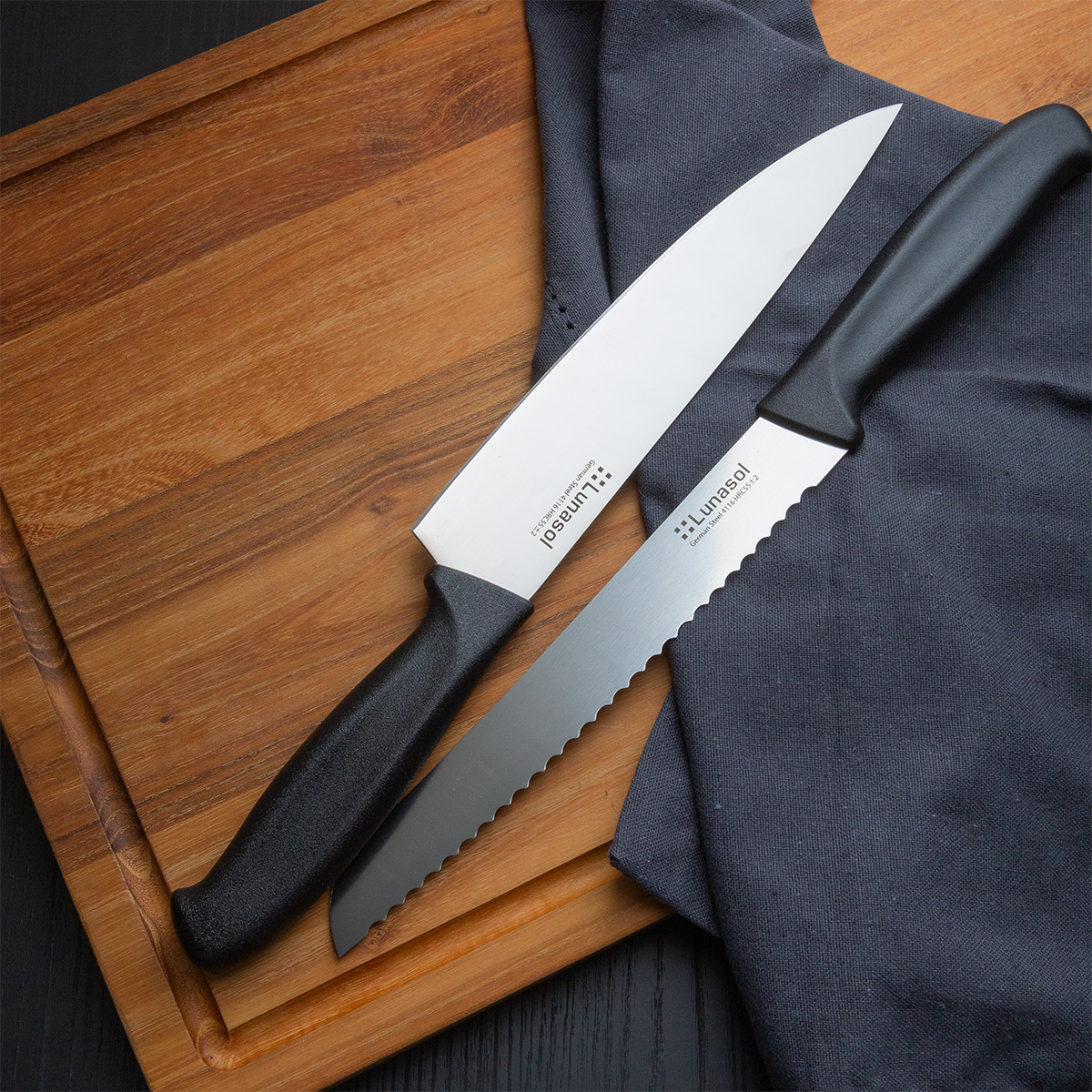 Coltello da pane 20 cm | Basic Lunasol