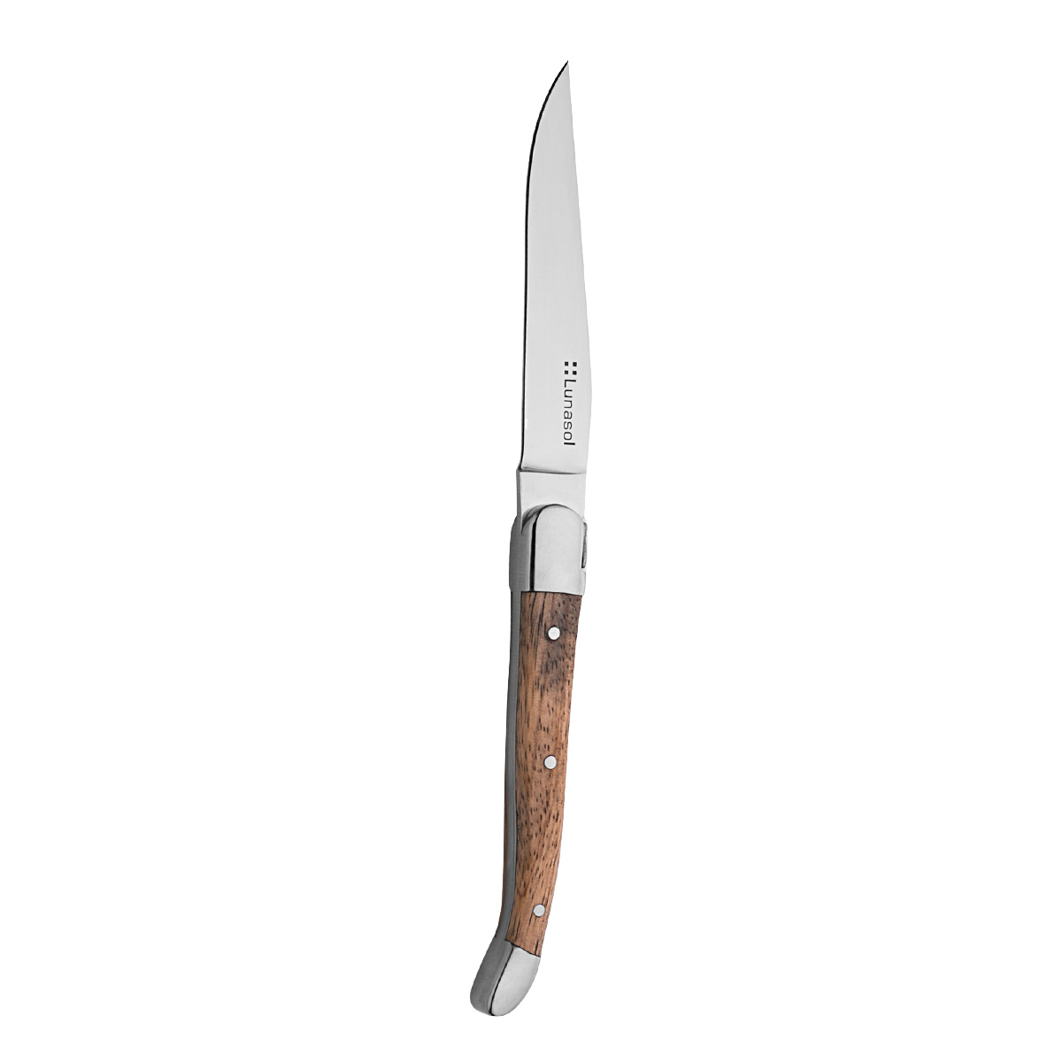 Coltello da bistecca con manico in legno - Basic
