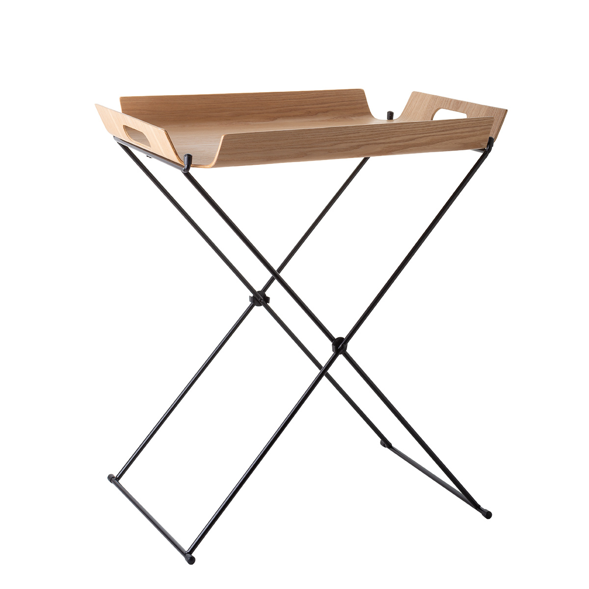 Supporto nero 55 x 40 x 48 cm – Elements Wood