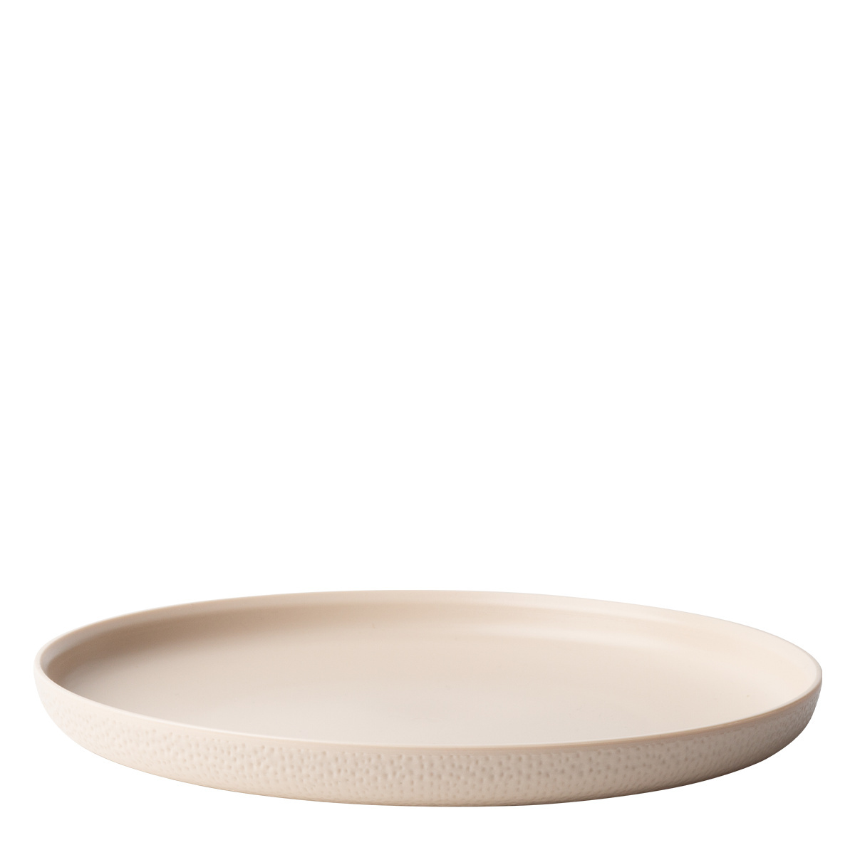 Piatto piano in plastica 25 cm – Basic