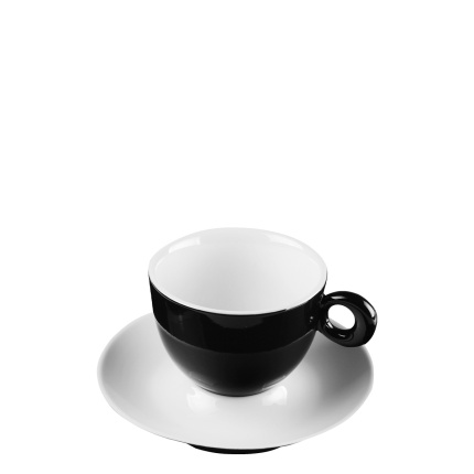 Tazza da caffè/tè RGB nera 200 ml