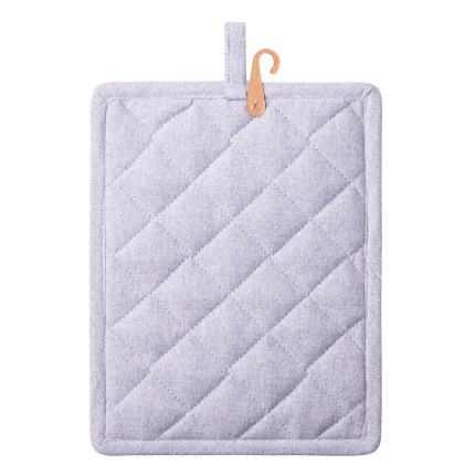 Presina in cotone grigio chiaro 19 x 24 cm – Basic Ambiente