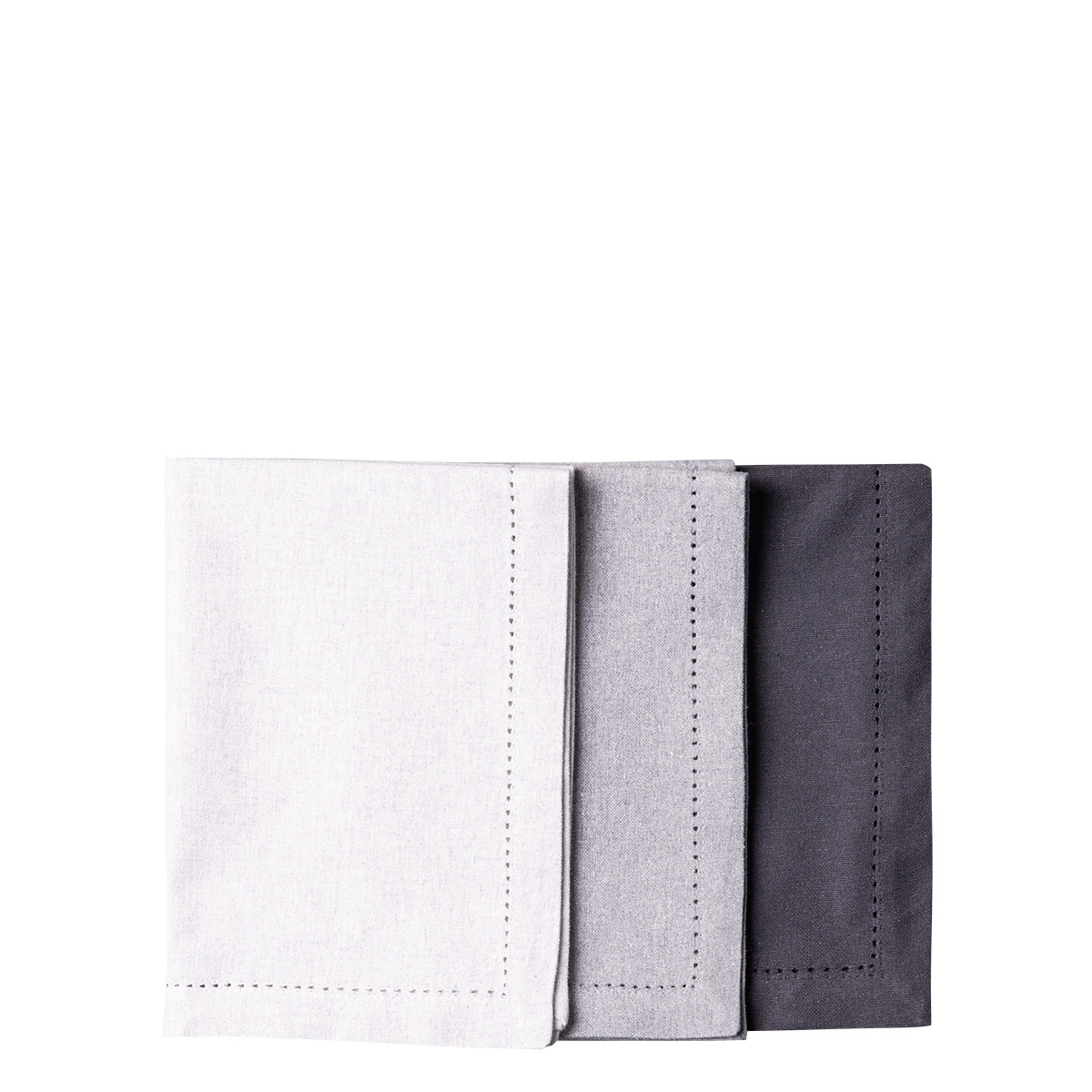 Tovaglietta in cotone grigio chiaro 32 x 48 cm 2 pz – Basic Ambiente