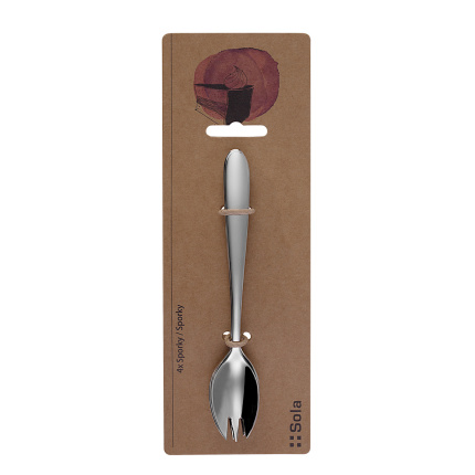 Set di forchette-cucchiaio 4 pezzi - Alpha Organic