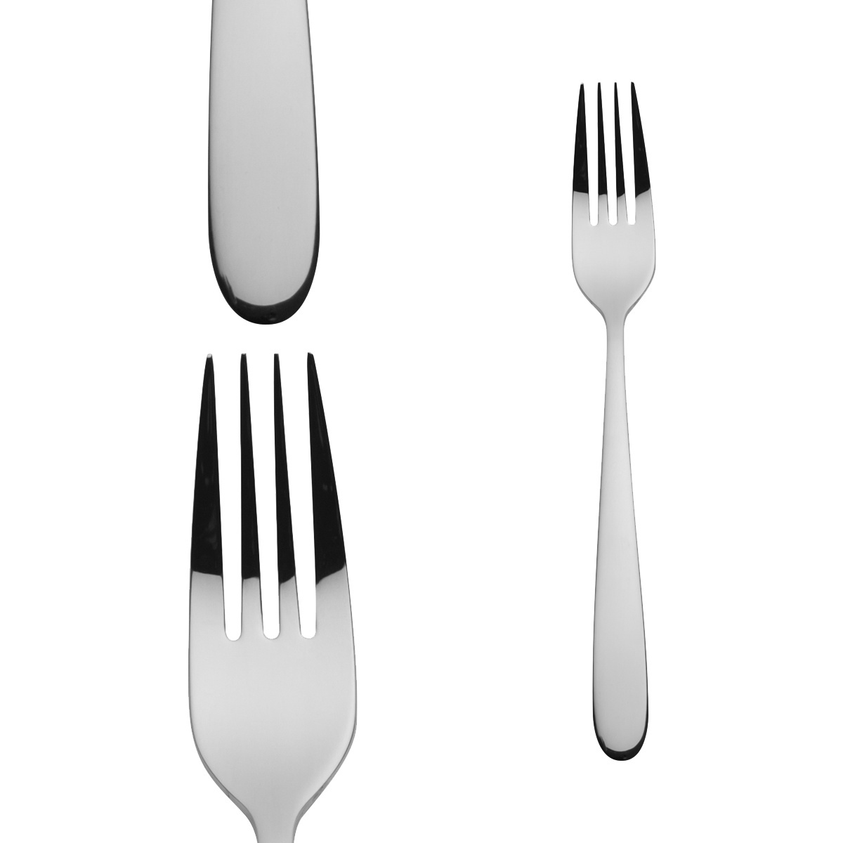 Set di forchette 4 pezzi – Basic Alpha