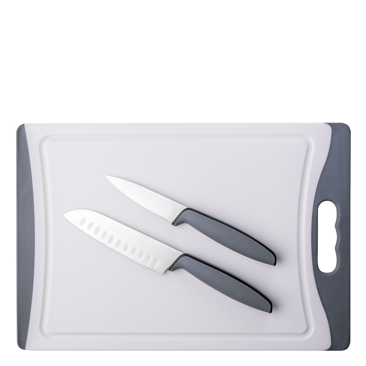 Set coltelli con tagliere 3 pezzi – Basic Kitchen