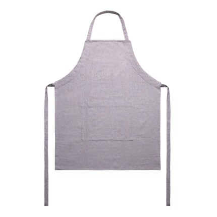 Grembiule in cotone grigio chiaro 70 x 85 cm – Basic Ambiente