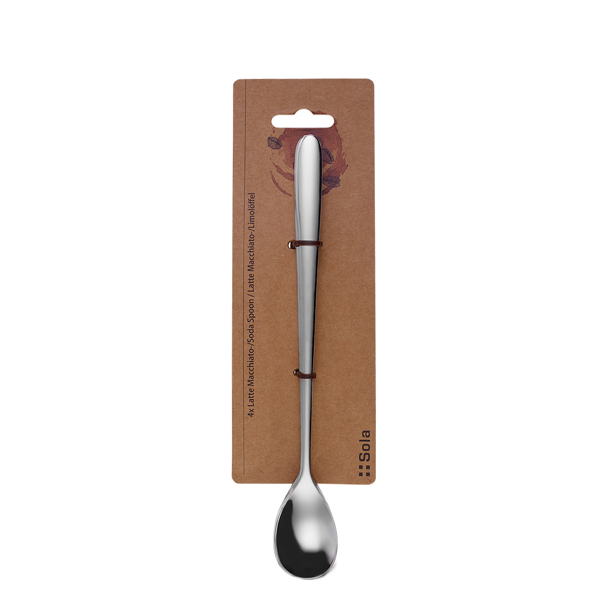Set di cucchiai da latte 4 pezzi – Basic Alpha