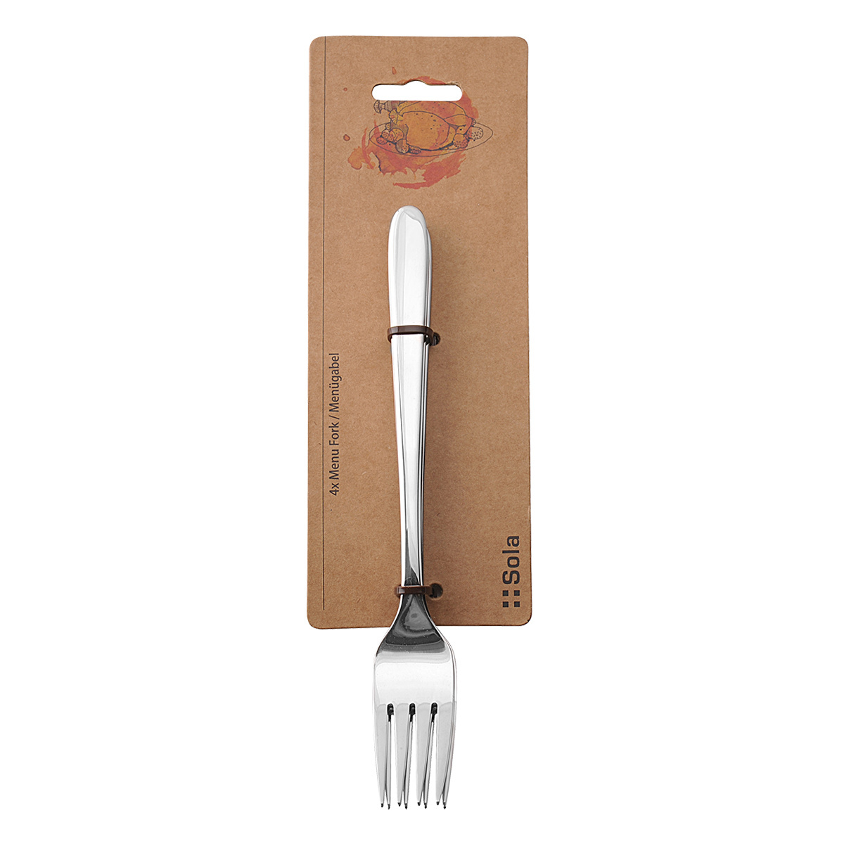 Set di forchette 4 pezzi – Basic Alpha