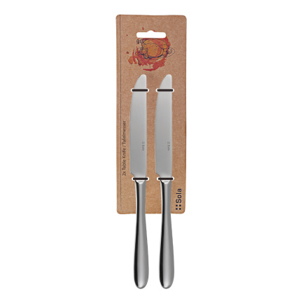 Coltello con manico pieno set 2 pezzi – Basic Alpha