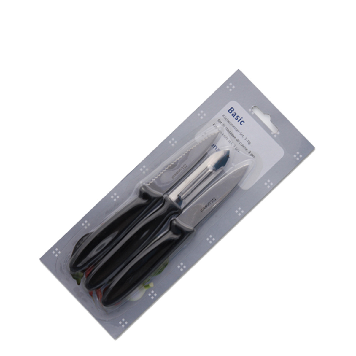 Set coltelli da cucina 3 pezzi – Basic