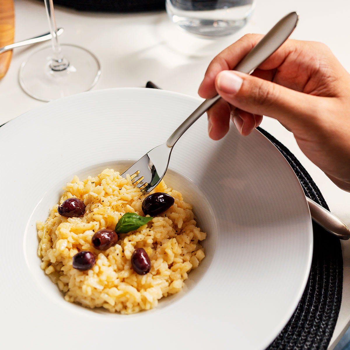 Piatto fondo 27 cm set 4 pz. - Basic Chic