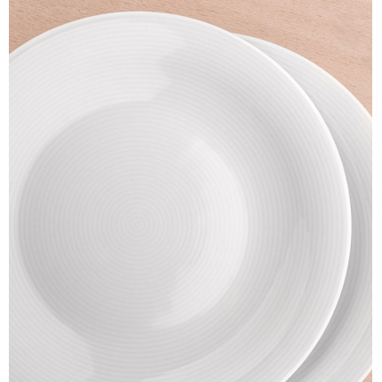 Piatto piano 27 cm set 4 pz - Basic Chic