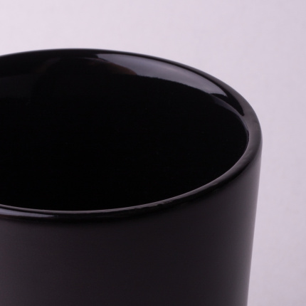 Tazza senza manico nera 300 ml - Flow