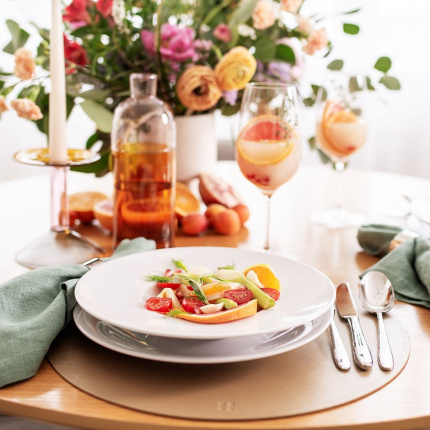 Piatto fondo 27 cm set 4 pz. - Basic Chic