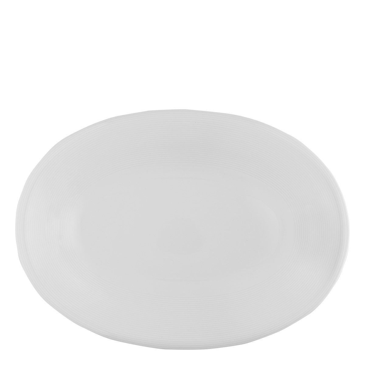 Piatto ovale 33 cm set 2 pezzi - Basic Chic
