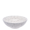 Ciotola per cereali bianco / grigio chiaro 17,8 cm - Basic