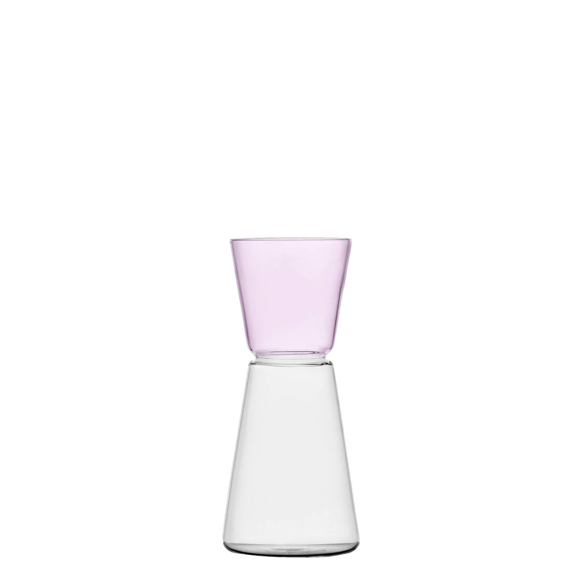Caraffa rosa/trasparente 500 ml - Ichendorf