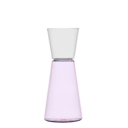 Caraffa rosa/trasparente 750 ml - Ichendorf