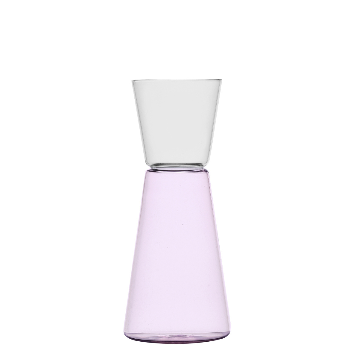 Caraffa rosa/trasparente 750 ml - Ichendorf