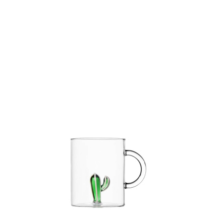 Tazza con cactus verde 350 ml